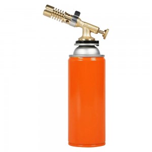 Горелка газовая на цанговый баллон, ручн.поджиг, сопло D20*60мм, регулят. воздух ADGT004 AIRLINE