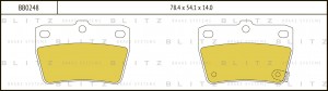 TOYOTA RAV 4 00> / CHERY TIGGO (T11) 05> BB0248 BLITZ