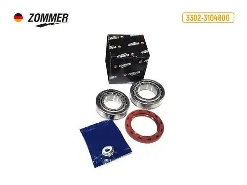 Ремкомплект ступицы задней ГАЗель (ан.ГАЗ) 33023104800 ZOMMER