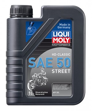 1572 LiquiMoly Мин. мот.масло д/4-т.мотоц. Motorbike HD-Classic Street 50 SG (1л 1572 LIQUI MOLY
