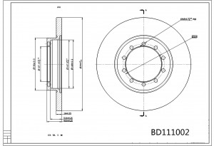 Диск тормозной задний FORD TRANSIT 06- (TRW DF6711) K011317 K011317 MILES