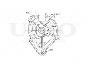 Помпа водяная WAP10025 UNIO