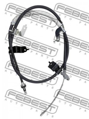 Трос ручника правый TOYOTA LAND CRUISER PRADO 150 0199-PCGDJ150RH 0199-PCGDJ150RH FEBEST