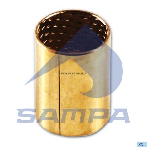 Втулка RENAULT колодки тормозной (30x33x45) SAMPA 080127 SAMPA