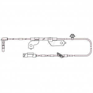Датчик ABS для а/м Mitsubishi Outlander (12-)/Lancer X (07-) (-2016) перед. прав VSABS1102 START VOLT