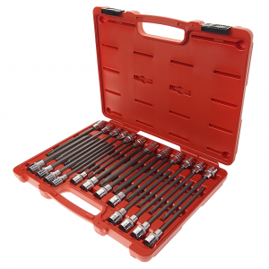 Набор головок с насадкой в кейсе (24 предмета) JTC JTC-7024 JTC TOOLS