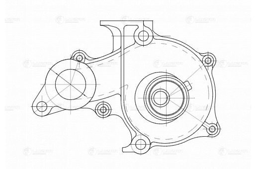TOYOTA AVENSIS/CARINA E 94> VIN(SB...) LWP 1917 LUZAR