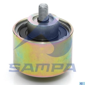 Ролик приводного ремня IVECO EuroTech,Cursor промежуточный (74х47мм) SAMPA 061.410 SAMPA