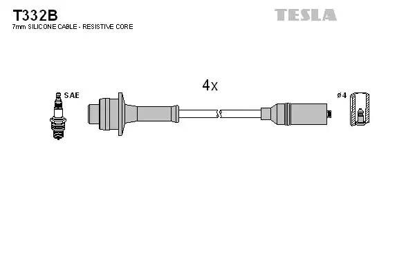 к-кт проводов высоковольтных!\ Great Wall 491 QE Евро-3 2.2 T332B TESLA