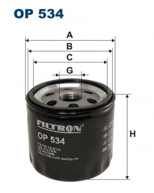 Фильтр масляный OP534 OP534 FILTRON