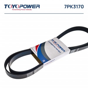 Ремень поликлиновой 7PK3170 TOYOPOWER