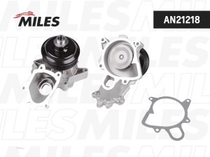 Насос водяной BMW E46/E60/E65/X5 (E53) 2.0D/3.0D AN21218 AN21218 MILES