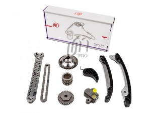 Комплект ГРМ Nissan HR15DE/HR16DE без фазовращателя (2 цепи Z=56/152+2 натяжител KTC0077 UNITED MOTORS PRO
