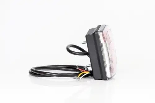 фонарь задний! LED 4-функциональный, 99,5х93 с проводом 1м \ FT122TLED FRISTOM