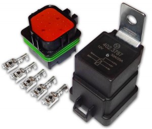 Реле электромагнитное 12V 5-ти контактное 30/20А с кронштейном переключающее ЭНЕ 4023787 ENERGOMASH