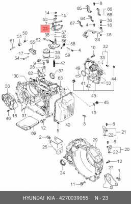 Выключатель HYUNDAI Sonata,Santa Fe,Tucson KIA Magentis,Sportage блокировки зажи 4270039055 HYUNDAI KIA