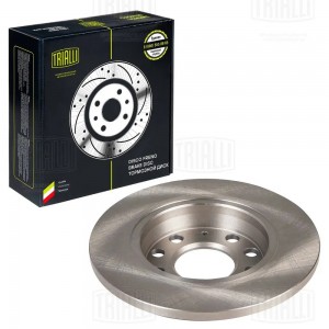 Диск торм. Audi A4 (00-)/(04-) зад. d=255 (DF 180133)  2шт DF 180133 TRIALLI
