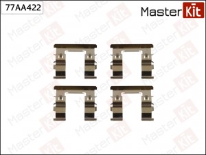 Комплект установочный тормозных колодок Mitsubishi L 200 (K7_T, K6_T) 1996 - 200 77AA422 MASTER KIT