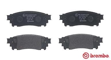 Колодки тормозные P83166 P83166 BREMBO