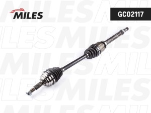 Привод в сборе правый RENAULT MEGANE 1.6 02- (GKN 304339) GC02117 GC02117 MILES