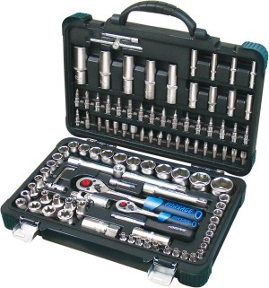 Набор инструмента 108пр. 1/4" ,1/2" (4-32мм, 6-гран.) NEW /Forsage/ F410825 FORSAGE TOOLS