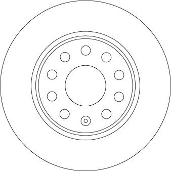 DF6952 TRW Тормозной диск TRW DF6952 TRW
