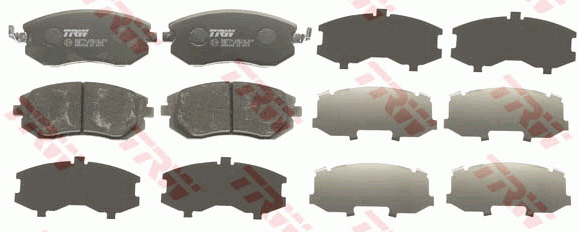 Колодки передние SUBARU FORESTER, IMPREZA, LEGACY, OUTBACK GDB3328 GDB3328 TRW