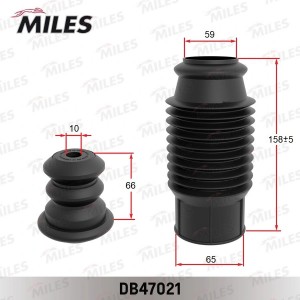 Сервисный комплект (пыльник и отбойник на 1 амортизатор) DB47021 DB47021 MILES