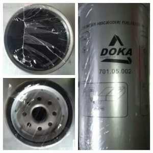 Фильтр топливный КАМАЗ-5490 IVECO MERCEDES Actros VOLVO сепаратор под колбу DOKA 70105002 DOKA