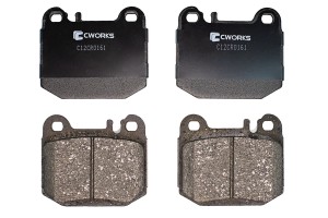 Снят Тормозные колодки задние, Low Metallic C12CR0161 C12CR0161 CWORKS