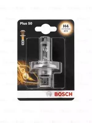 Лампа 12V H4 60/55W P43t +50% блистер (1шт.) Plus 50 BOSCH 1 987 301 040 BOSCH