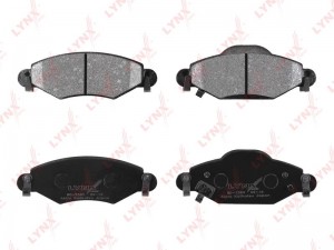 Колодки тормозные дисковые передние BD-7593 LYNXAUTO