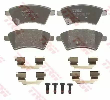 Колодки передние SUZUKI SX4 GDB1673 GDB1673 TRW