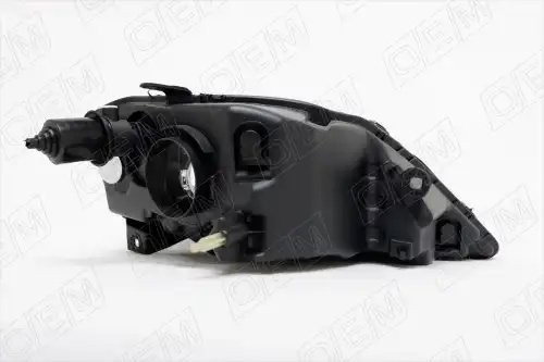 Фара левая Renault Logan 1 2009-2014, повторитель ближе к крылу, с корректором OEM0169FL OEMPARTS