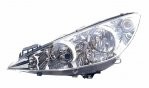 фара левая! под эл.корректор\ Peugeot 308 07-11 550-1144LMLD-EM DEPO