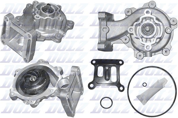 Насос водяной FORD TRANSIT 2.0/2.4DI, 2.0TDCi 00-06 F-149 F149 DOLZ