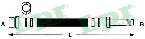 Шланг тормозной передний FORD Mondeo (I, II) 6T46589 LPR