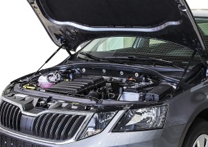 Амортизатор SKODA Octavia A7 (13-) капота (пружина газовая) комплект 2шт. АВТОУП USKOA7012 AVTOUPOR
