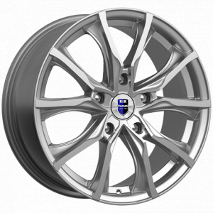 КиК Твист 17.0 / 7.5J PCD 5x100.00 ET 45.00 ЦО 56.10 Литой / Антрацитовый 76148 K K WHEELS