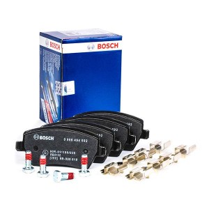 Колодки тормозные ЛАДА Vesta,Largus RENAULT Logan,Clio NISSAN Micra,Note передни 0986494592 BOSCH