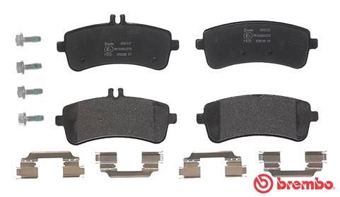 P50125 колодки дисковые задние!\ MB W222/С217 4.7/6.0i 13> P50125 BREMBO