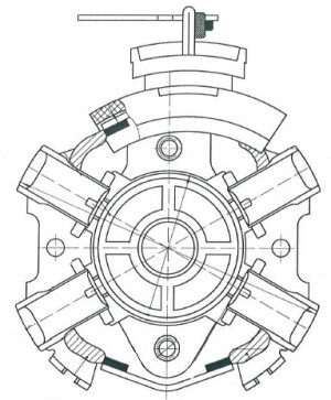 Узел щеточный стартера VBS1078 START VOLT