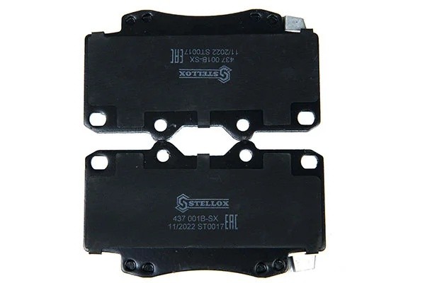 колодки дисковые пер.!\Foton, Toyota Land Cruiser 4.0-4.2TD 90>/4Runner 87-96 1607 000B-SX STELLOX