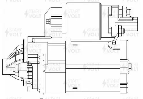 Стартер LST 2742 START VOLT