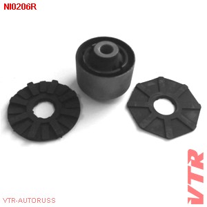NI0206R САЙЛЕНТБЛОК РЫЧАГА ЗАДНЕЙ ПОДВЕСКИ С ШАЙБАМИ NI0206R VTR