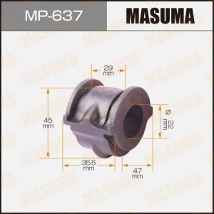 втулка стабилизатора переднего!\ Nissan Maxima A33 98-06 MP-637 MASUMA