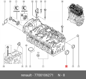 RENAULT CLIO III/ ESPACE IV/ LAGUNA II 7700106271 RENAULT