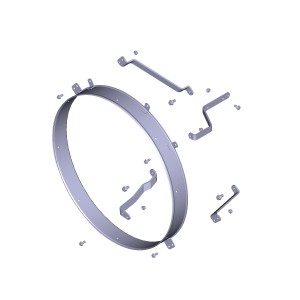 Кожух ЯМЗ-536,536.10 вентилятора АВТОДИЗЕЛЬ 536130901011 YAMZ