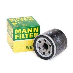 Фильтр масляный W67/2 W672 MANN FILTER