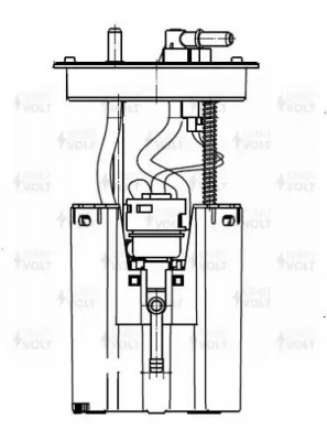 Модуль топливного насоса для а/м Geely Emgrand X7 (11-) 2.0i (стальной бак) (SFM SFM 2304 START VOLT